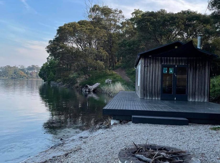 Waterton Hall property, the Boathouse on the Tamar River