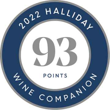 2022 Haliday Wine Companion - 93 points of silver