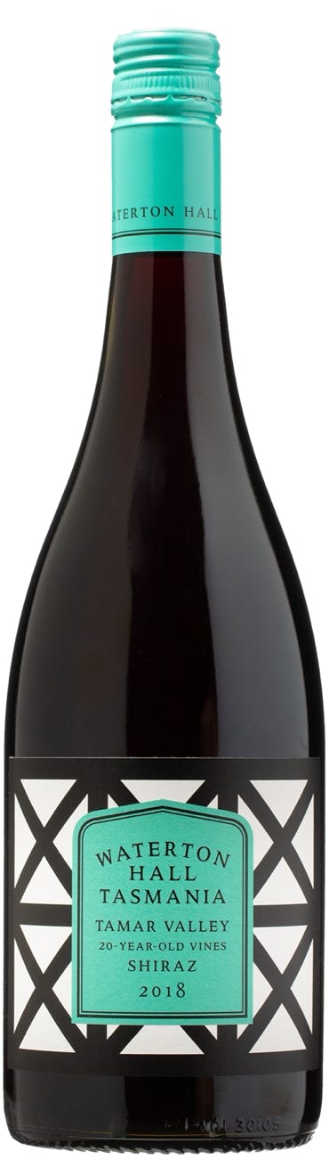 2018 Shiraz Premium - 20 year old vine wine bottle